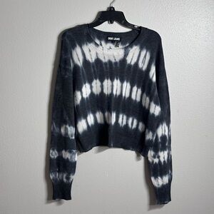 DKNY Jeans Women Tie Dye Long Sleeve Sweater Shirt‎ Size Large.
